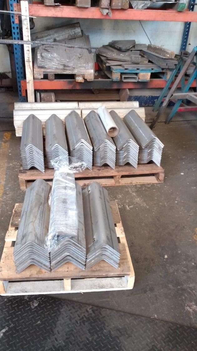 Piezas fabricadas listas para ensamble